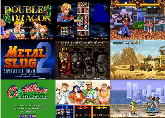 經典街機游戲合集電腦版1370款含金手指百度網盤